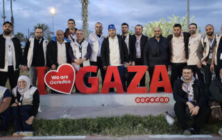 delegazione di dottori Palmed a Gaza