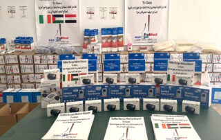 Invio farmaci in Palestina