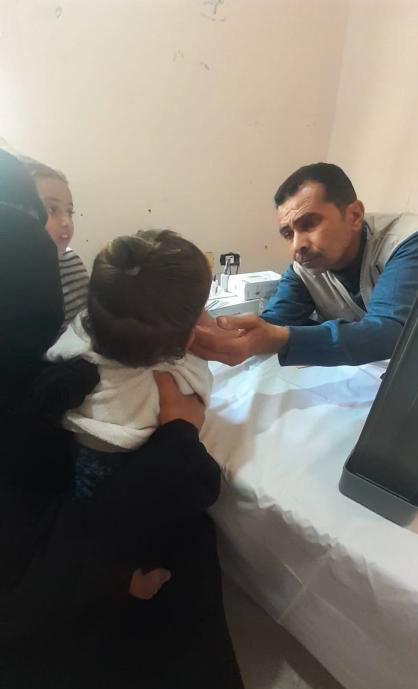 Visite mediche a Gaza